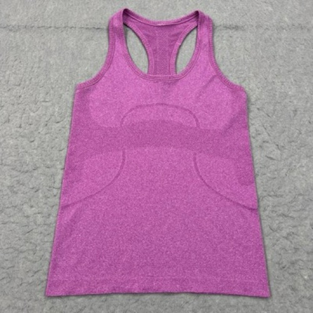 Lululemon Athletica Swiftly Tech Women's Racerback Tank Size 6 Ultra Violet - Picture 5 of 5